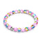 Licorne Rose | Argent | Bracelet de perles de verre sirène
